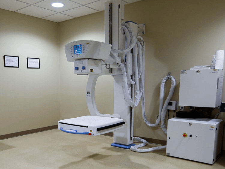 X ray machine at EER Livingston