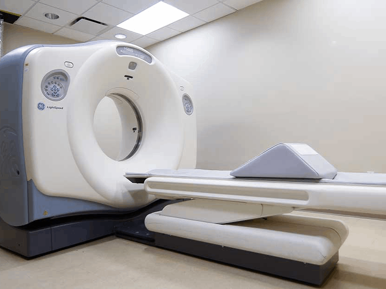 CT Scan machine at EER Livingston