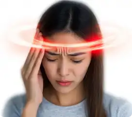 Nausea, dizziness, or loss of consciousness