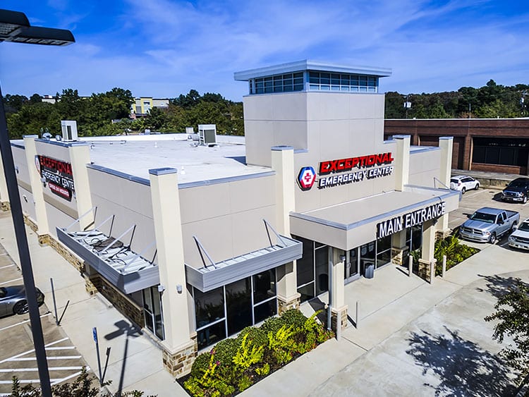 Main entrance of the exceptional emergency center